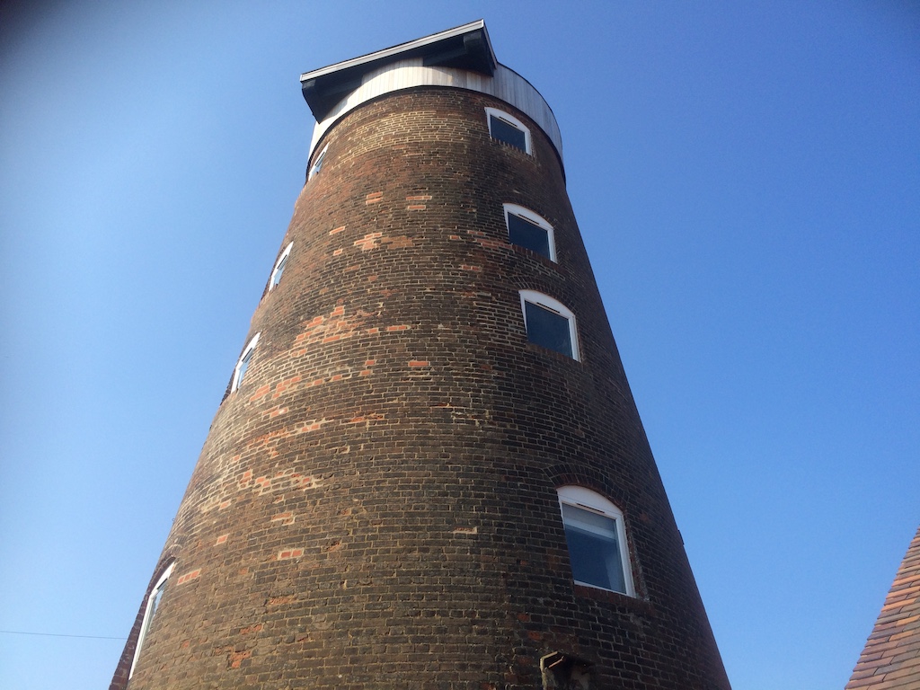 Looking up at the Windmill