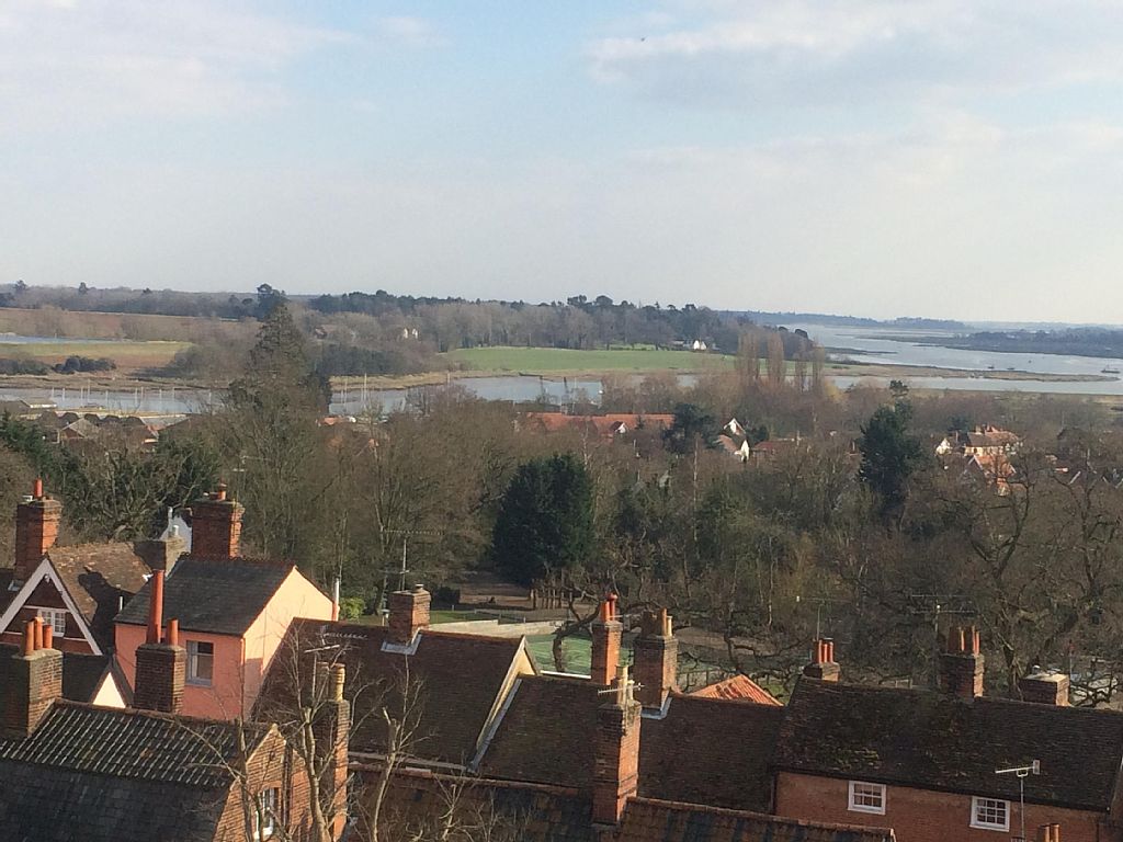 View of the river Deben.